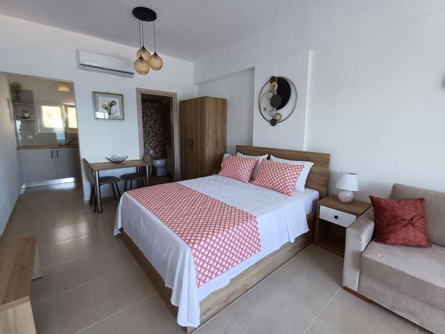 Star Beach Apartment Kasztrí Kültér fotó