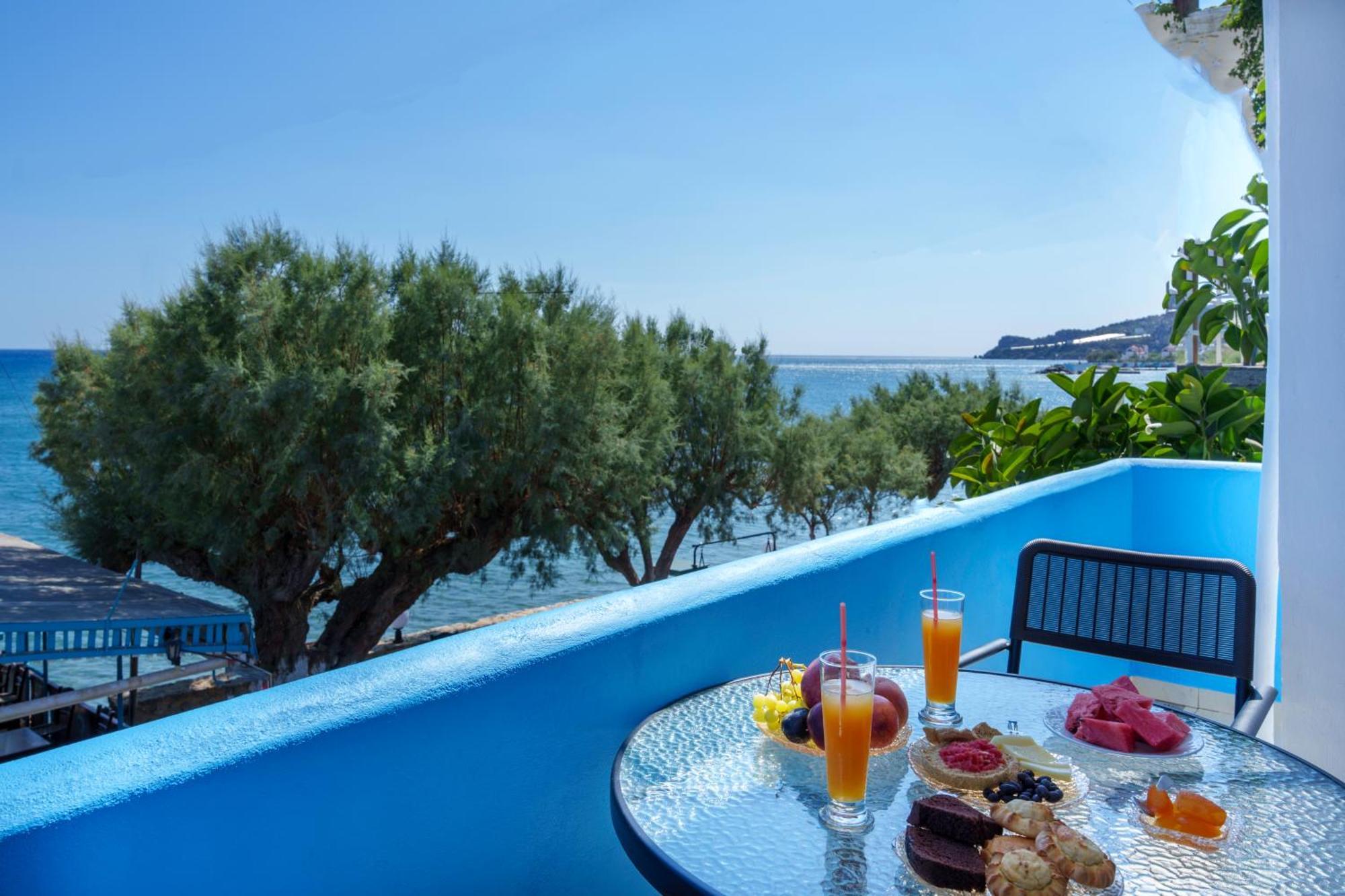 Star Beach Apartment Kasztrí Kültér fotó