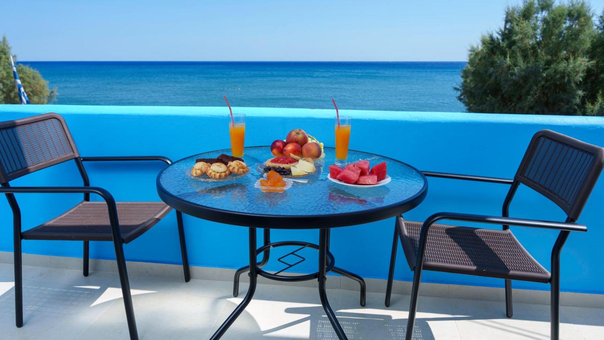 Star Beach Apartment Kasztrí Kültér fotó