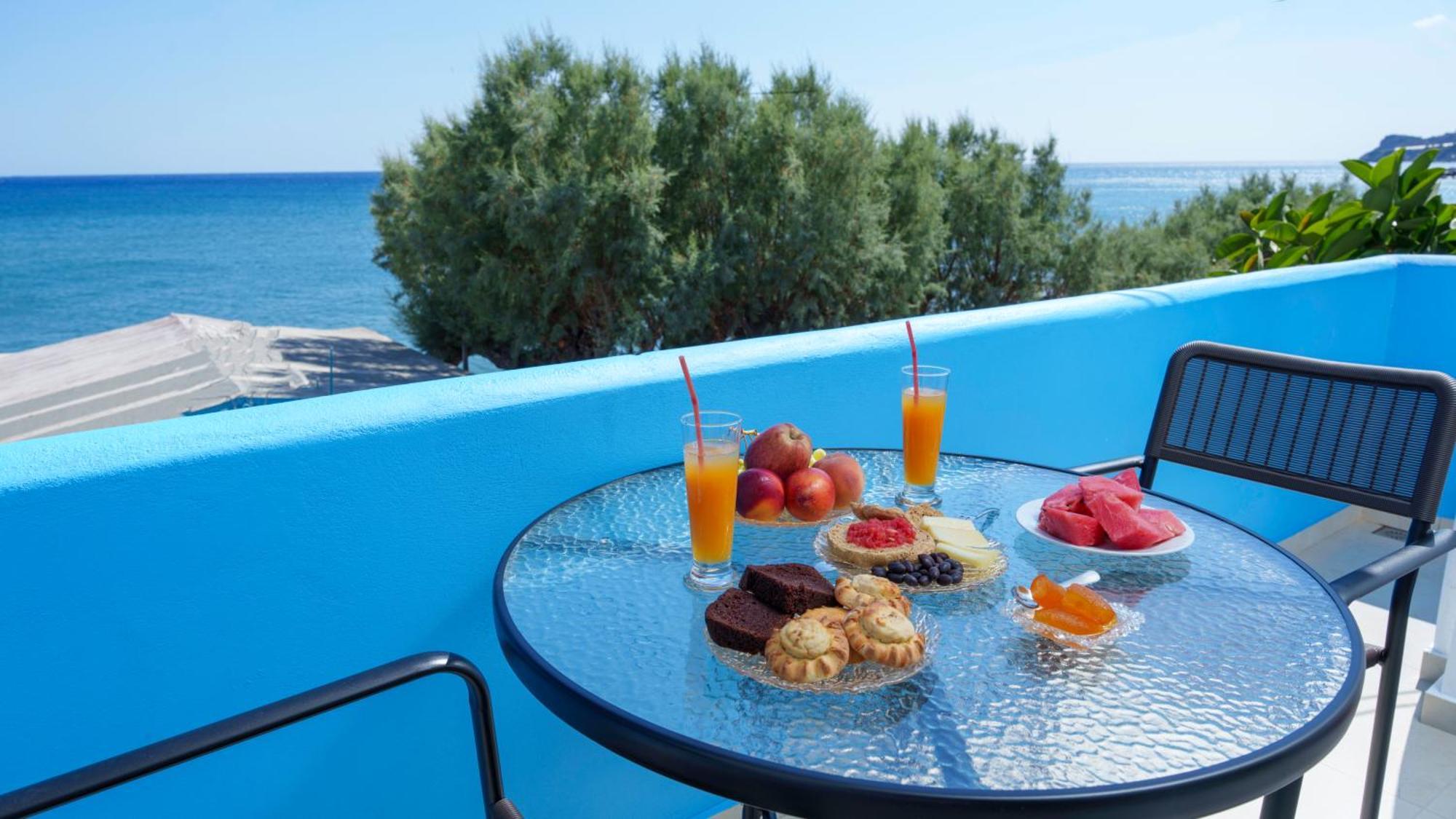 Star Beach Apartment Kasztrí Kültér fotó