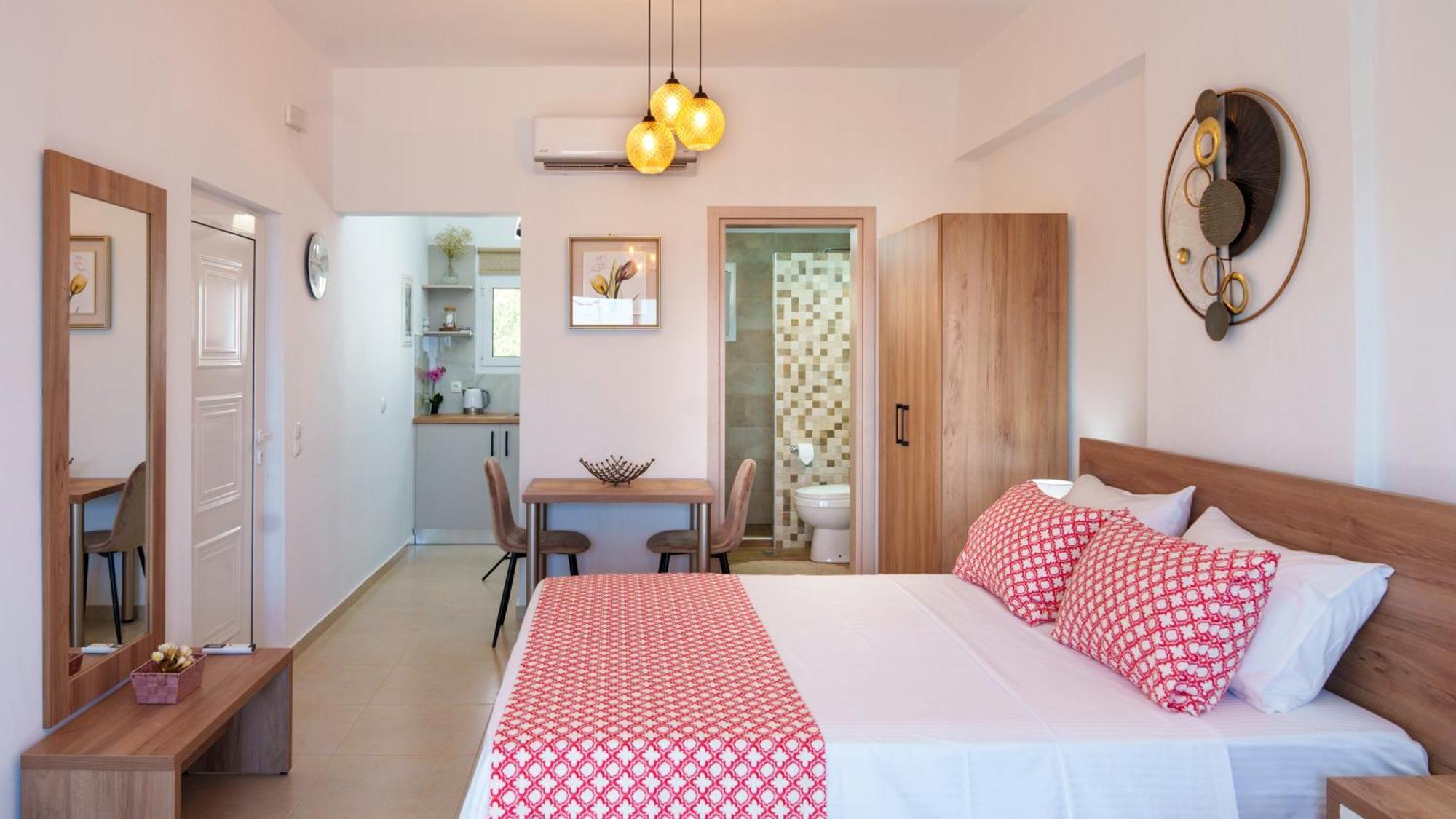 Star Beach Apartment Kasztrí Kültér fotó